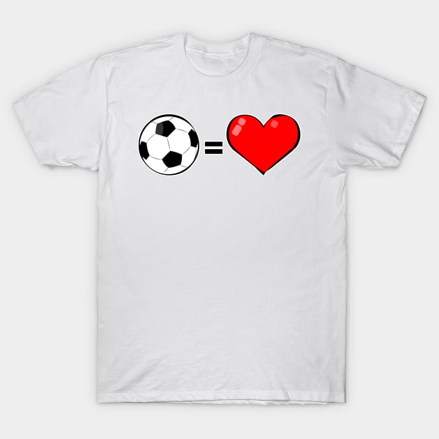 Football / Soccer Is Love T-Shirt by DesignWood-Sport